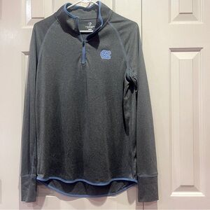 North Carolina Tar Heels Stingray Quarter Zip Top Colosseum Size XL